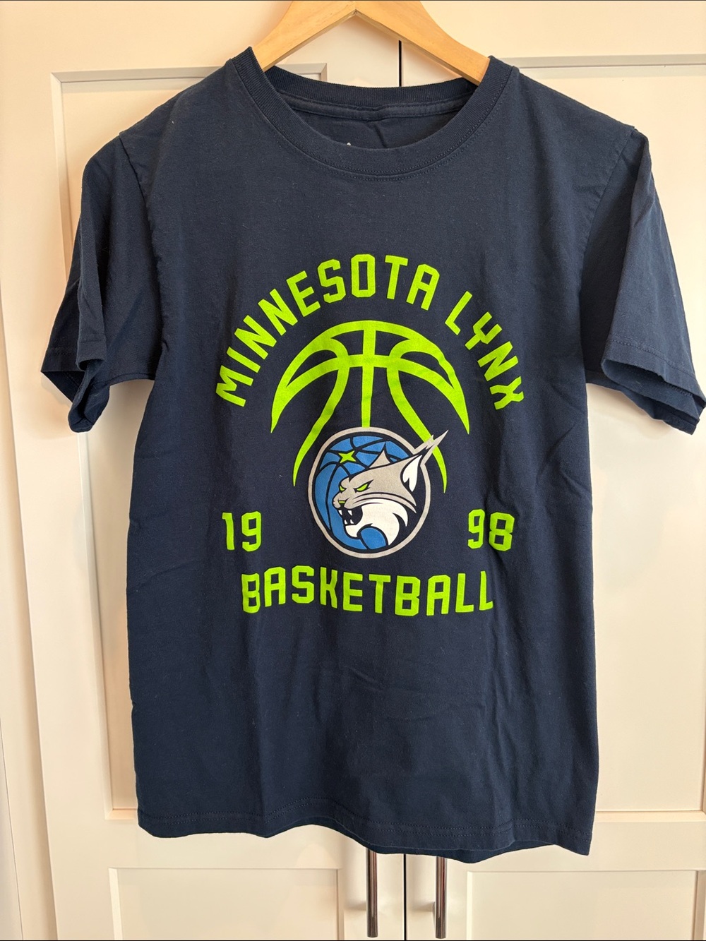 Minnesota Lynx Navy Short-Sleeve Basketball Graphic Tee